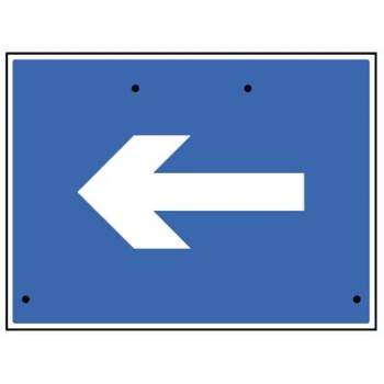 Re-Flex Sign - One Way Arrow Only
