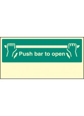 Push Bar to Open