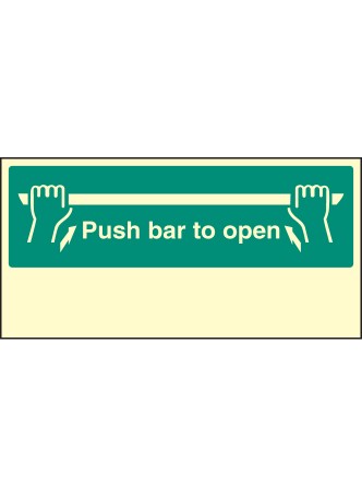 Push Bar to Open