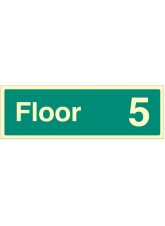 Floor 5 - Floor Level Dwelling ID Signs