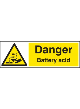 Danger - Battery Acid