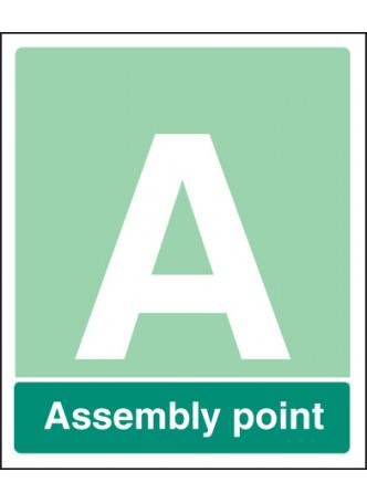 Assembly Point - Portrait - Select Number or Letter