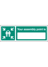 Your Assembly Point Is (Space for Location)