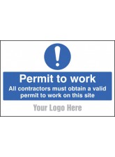Permit to Work - Add a Logo - Site Saver