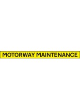 Motorway Maintenance - Reflective Self Adhesive Vinyl