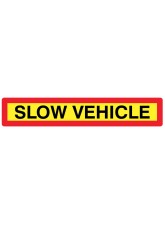 Slow Vehicle Panel - Long Length