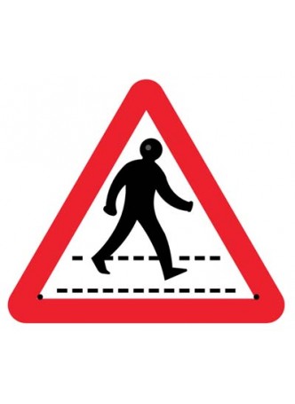 Re-Flex Sign - Pedestrian Crossing