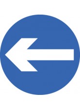 Direction Arrow Left / Right - Class R2 - Permanent 