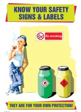 Know Your Safety Signs & Labels - Poster