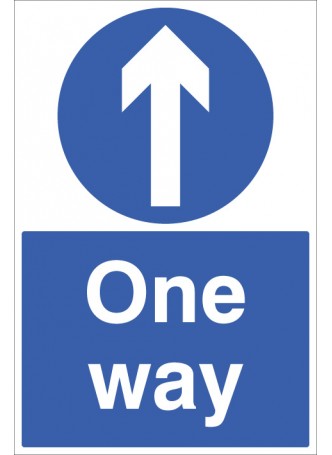 One Way - Floor Graphic