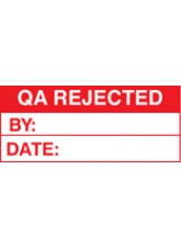QA Rejected - Labels (Roll of 100)