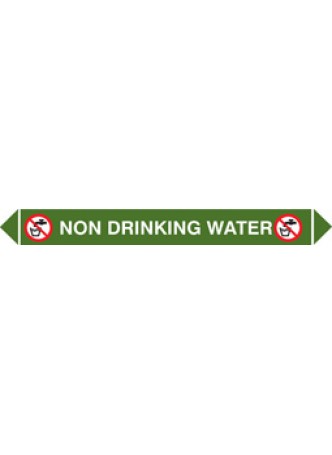 Non Drinking Water - Flow Marker (Pack of 5)