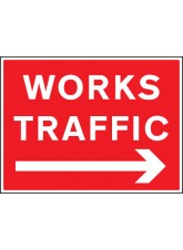 Works Traffic - Arrow Right