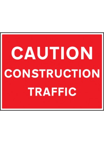 Caution - Construction Traffic